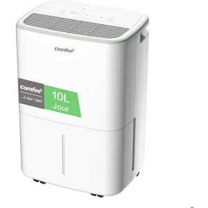 COMFEE Déshumidificateur Portable 10L/Jour, Réservoir Amobile 2,5L, Dr...Vendu parcdiscount