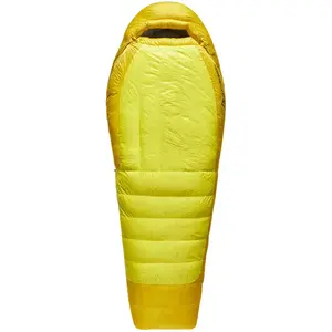 Comparateur de prix : Sea to Summit - Alpine -29°C - Sac de couchage en duvet taille Long, jaune