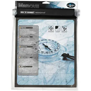 Comparateur de prix : Sea to Summit - Waterproof Map Case - Housse de protection taille Small, noir