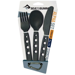 Comparateur de prix : Sea To Summit Ensemble De Couverts Alphaset Aluminium 3 Pièces