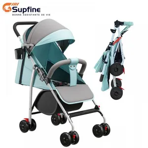 SUPFINE Poussette Canne Compacte pour Bébé - Voiturette pour Bébé - Adaptée aux Bébés de 6 Mois à 5 Ans