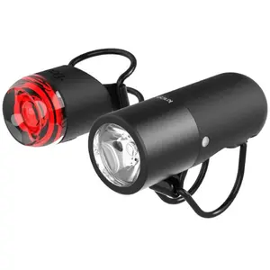Comparateur de prix : Knog Ensemble De Lumières Plugger 350 / 10 Lumens