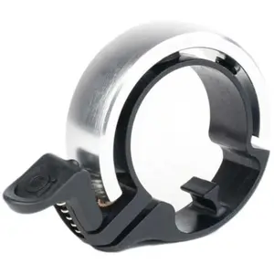 Sonnette de vélo Oi Bell Classic - Large - Argent - Knog pas cher