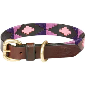 Collier pour chien en cuir Weatherbeeta Polo Marron L 1001699046 pas cher