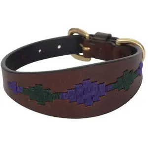 Collier pour chien en cuir Weatherbeeta Lurcher Polo TU pas cher