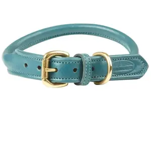 Collier pour chien en cuir roulé Weatherbeeta TU pas cher