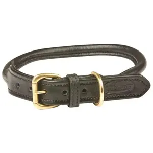 Collier pour chien en cuir roulé Weatherbeeta TU pas cher