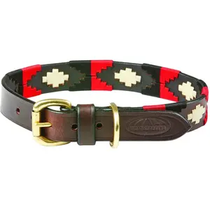 Collier pour chien en cuir Weatherbeeta Polo Marron XS 1001699018 pas cher