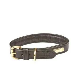 Comparateur de prix : Collier pour chien en cuir rembourré Weatherbeeta Noir L 1001696003