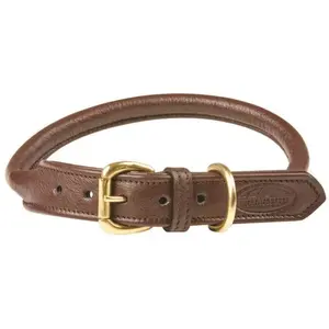 Collier pour chien en cuir roulé Weatherbeeta TU pas cher