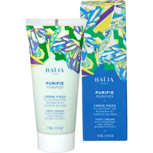 Baïja - Crème Pieds Purifiante Extrait De Romarin & Ginkgo Biloba 75ml
