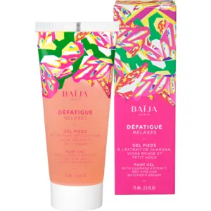 Baïja - Gel Pieds Défatiguant Guarana, Vigne Rouge & Petit Houx 75ml pas cher