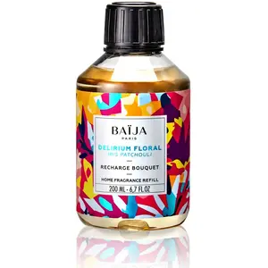 BAÏJA Délirium Floral Iris Patchouli - Recharge bouquet parfumé  pas cher
