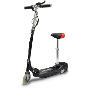vidaXL Trottinette électrique avec Siège 120 W Noir pas cher