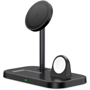Tech-Protect Qi15W-A22 3V1 Magsafe Magnetic Wireless Charger NoirVendu parkaufland