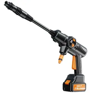 PRUMYA Nettoyeur haute pression sans fil, 100 bar,avec batteries de 30... pas cher
