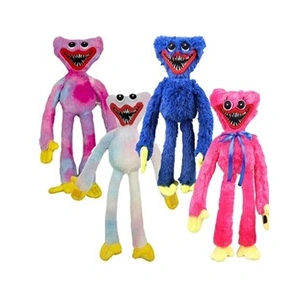 Set de 4 pièces Peluche Poppy Playtime Huggy Wuggy Multicolore 40 cm pas cher