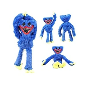 Peluche Poppy Playtime Huggy Wuggy Bleu 80 cm pas cher