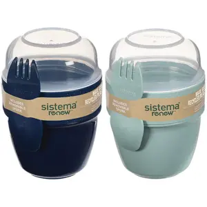 Sistema 584885 Renew Boîte de rangement en polypropylène, 0,5 l, plastique pas cher