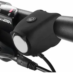 CUNEARY Klaxon Vélo, Sonnette électrique Sonnette pour Velo Trotinette, électronique Mini Avertisseur Sonore Cloche E-Bell étanche Coque pas cher