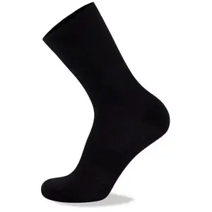 Mons Royale Atlas Crew Sock - Chaussettes vélo Black XL (45 - 47) pas cher