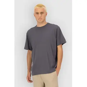 Mons Royale Yonder Merino Organic Cotton T-Shirt - T-shirt en laine mérinos homme Vintage Black XL pas cher