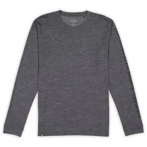 Mons Royale - Zephyr Merino Cool L/S - Haut en mérinos taille XL, gris pas cher