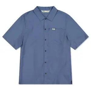 Mons Royale At Merino Tech Tee bleu XL pas cher