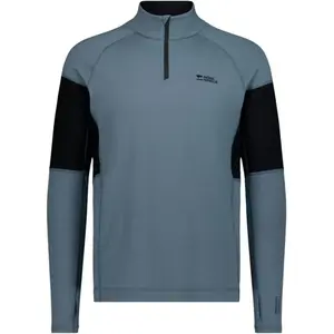 Haut d'entraînement 1/4 zip Mons Royale Olympus Bleu M 100900-1171-972