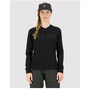 Mons Royale - Redwood Enduro VLS - Maillot VTT femme Black - S pas cher