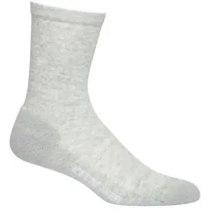 icebreaker - Lifestyle Light Crew - Chaussettes en laine mérinos femme Blizzard Heather - L (41 - 43) pas cher
