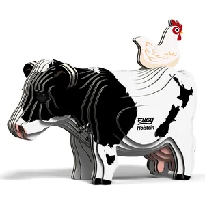 Comparateur de prix : Maquette EUGY 3D - Holstein Vache  - Maquette en carton  - DA-5313913 