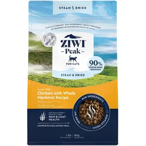 800 g croquettes pour chat Ziwi Peak Steam & Dried poulet pas cher