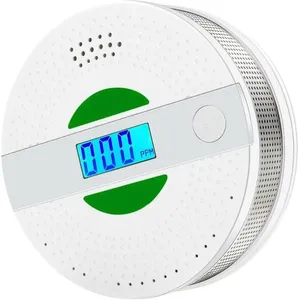 Détecteur de fumée et de monoxyde de carbone, détecteur de fumée combiné 2 en 1 Détecteur de fumée COVendu parcdiscount
