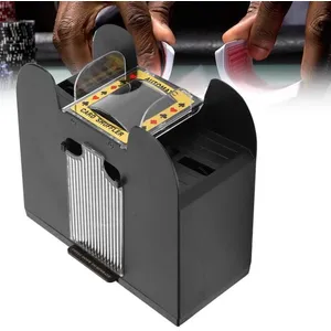 Mélangeur de cartes fiable à 6 ponts, mélangeur de cartes pratique, mélangeur de cartes à 6 ponts Durable Autres jeux de cartesVendu parcdiscount