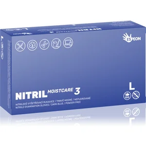 Espeon Nitril Moistcare3 Dark Blue gants en nitrile non poudrés pour u... pas cher