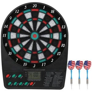 ZULBCEO Jeu de fléchettes électroniques à score automatique Jeu de flé... pas cher