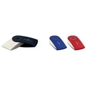 Comparateur de prix : Faber-Castell - Gomme plastique "SLEEVE MINI" , noir