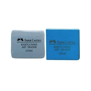 Comparateur de prix : FABER-CASTELL Lot de 3 Gommes modélable mie de pain Art Eraser grise