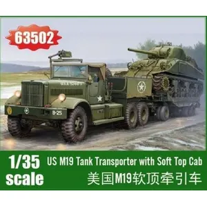Comparateur de prix : M19 Tank Transporter With Soft Top Cab - 1:35e - I Love Kit