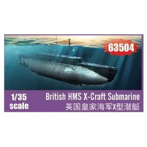 British Hms X-craft Submarine - 1:35e - I Love Kit