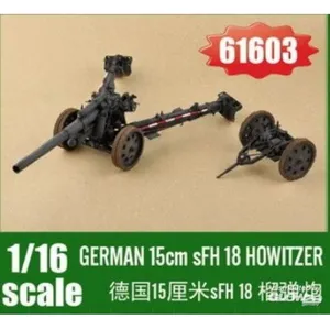 Comparateur de prix : German 15cm Sfh 18 Howitzer - 1:16e - I Love Kit