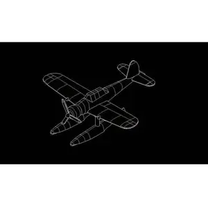 Ar 196 ((12 Airplanes Per Box) - Trumpeter pas cher