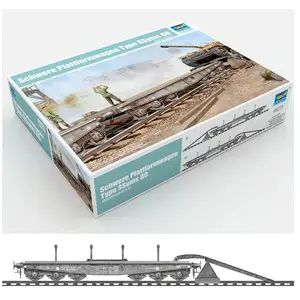 Comparateur de prix : Schwere Plattformwagen Type Ssyms 80 - 1:35e - Trumpeter
