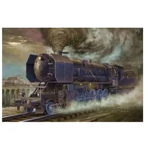 Comparateur de prix : Trumpeter Kriegslokomotive Baureihe 52 (br-52) Mit Steifrahmentender- 1:35e -