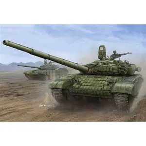 Comparateur de prix : Russian T-72b/b1 Mbt(w/kontakt-1 Reactiv Armor)- 1:16e - Trumpeter