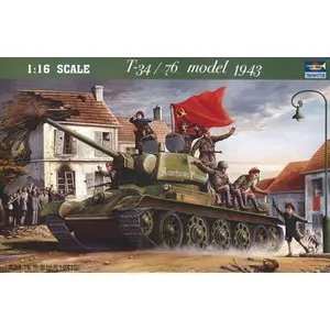 Comparateur de prix : T-34/76 1943 - 1:16e - Trumpeter
