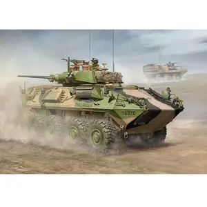 Inconnu Maquette véhicule militaire: Australian ASLAV-25 (Reconnaissance)