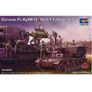 German Pz.kpfw Iv Ausf F Fahrgestell - 1:35e - Trumpeter pas cher