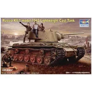 Comparateur de prix : Russ. Kv-1 Model 1942 - 1:35e - Trumpeter
